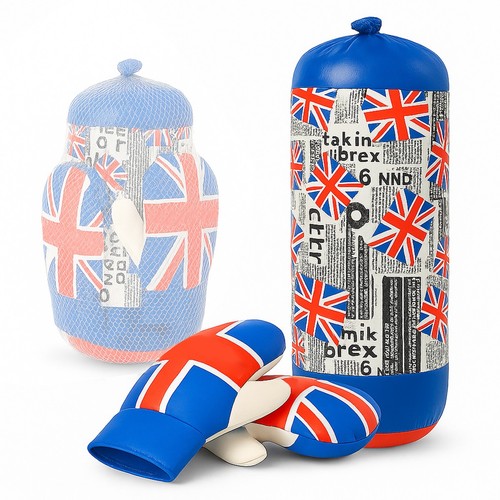 Kids punching bag with gloves - bag,