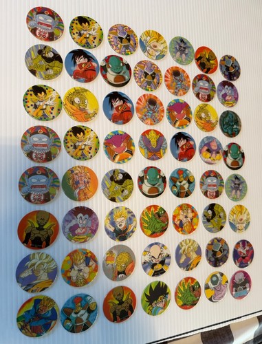 Dragon ball tazos - z,