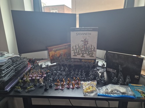 Wood elf realms army - realms,