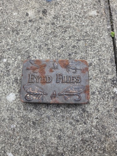 Vintage metal eyed - vintage, flies”