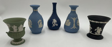Wedgwood Jasperware Vases (5)