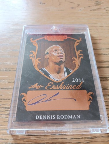 Dennis rodman 2011 leaf - rodman,