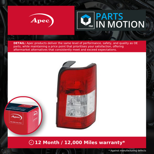 Rear light lamp - fits, citroen
