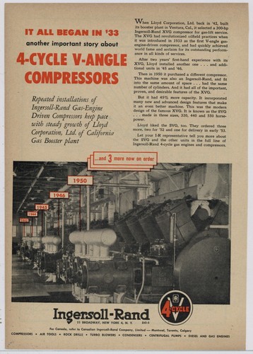 1953 ingersoll rand - ad:, lloyd