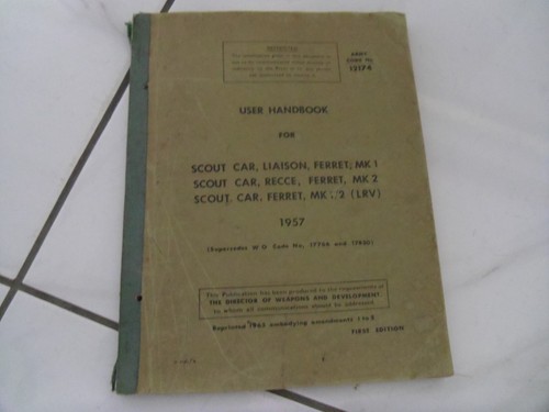 Daimler ferret mk1 mk2 scout - mk1,