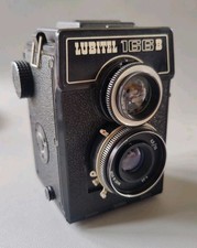 Lubitel 166B Lomo USSR TLR Camera w/wrist strap - 120mm t-22 4.5/75 - Working