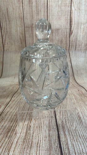 Vintage pinwheel cut crystal - cut,