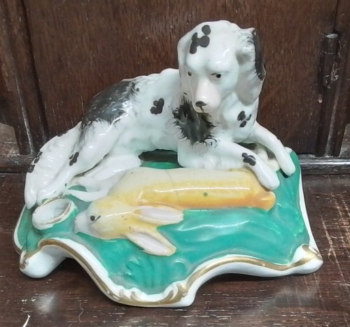 Antique staffordshire quill - antique,
