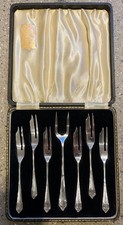 Vintage Set of 6 Sterling
