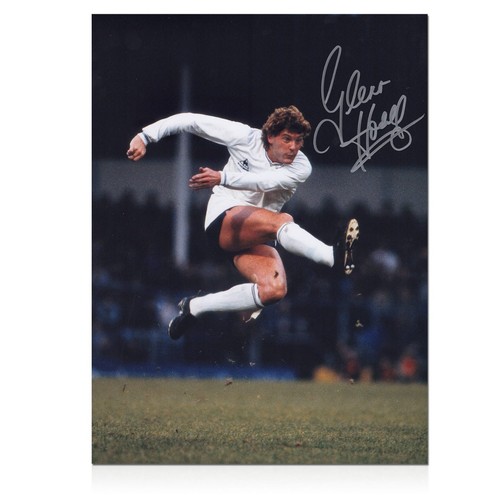Glenn hoddle signed tottenham - glenn,