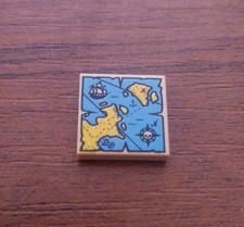 Lego Tile 2x2 Treasure Map