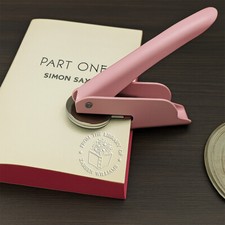 Personalized Book Embosser Library Stamp Gift for Book Lover Readers Teacher