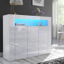 Large Sideboard White Gloss