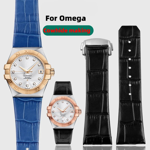 Leather watch strap fit for - watch,