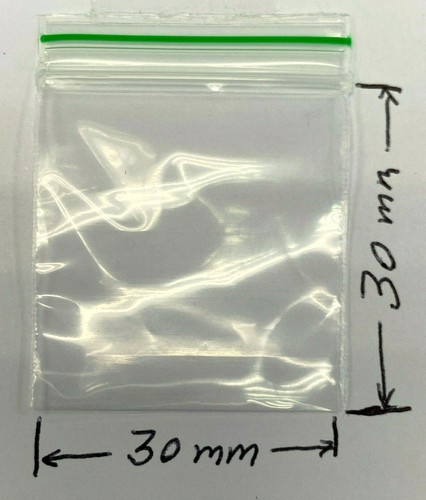 100 new 30x30mm clear small - clear,
