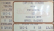 U2 Capital Centre Concert