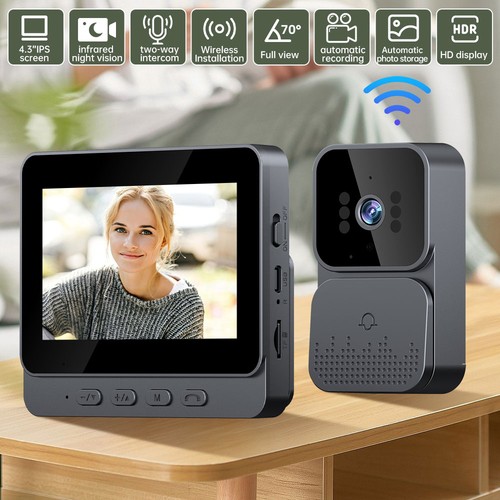 Wireless video door - wireless,