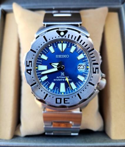 Seiko blue coral - blue, monster