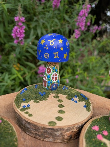 Mushroom fairy house - house, with