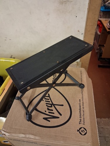 Guitar foot stool foldable - stool,