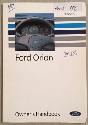 Ford orion car - ford,