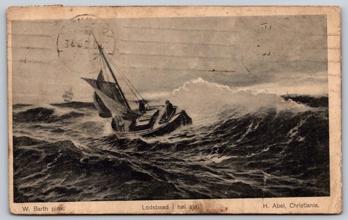 1913 norway pilot boat high - norway,
