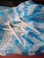 Reusable Plastic Cutlery Knives, Forks, Spoons for Party,cups ,napkins ,plates
