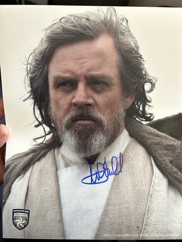 Mark hamill signed - mark,
