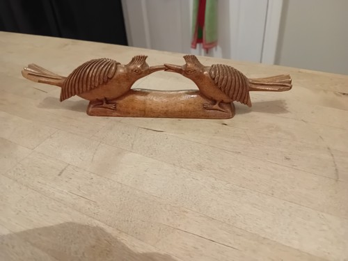 Vintage pair hand - vintage, carved