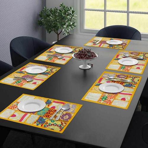 Indian place mats dining table - mats,