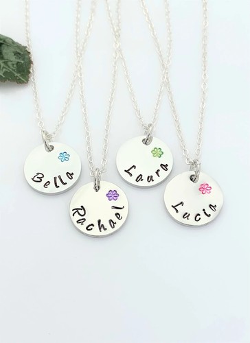 Children name necklace - children's,