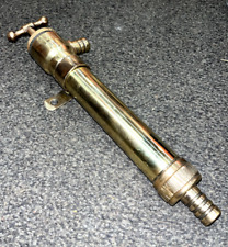 30mm  RESTORED  Munster Simms Vintage Brass Boat Bilge Water Pump Yacht Marine