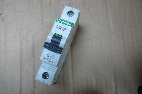 Crabtree loadstar mcb amp - mcb,