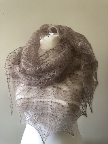 Handknitted silk kid mohair - handknitted,