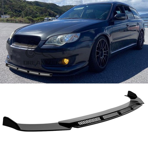 Gloss black front bumper - gloss,