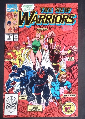 The new warriors marvel - new,