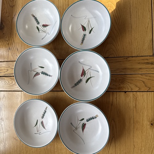 Vintage denby greenwheat - x,