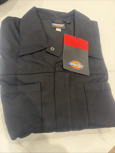 Dickies redhawk black coverall - black,