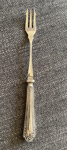 Antique silver plated pickle - silver,