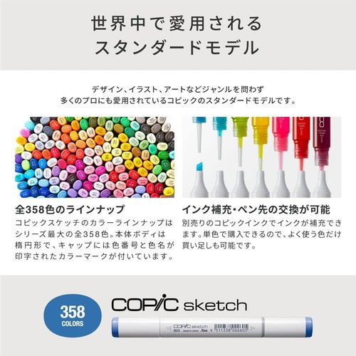Too copic sketch basic box - dx,