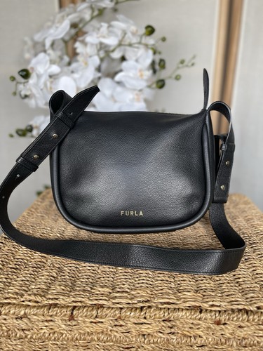 Furla ester black leather - furla,