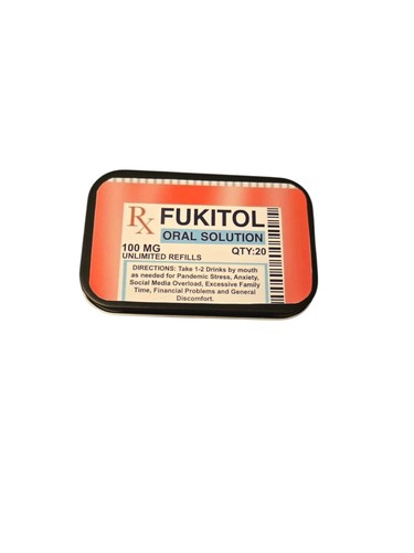 Tobacco tin 1oz - 1oz, hinged
