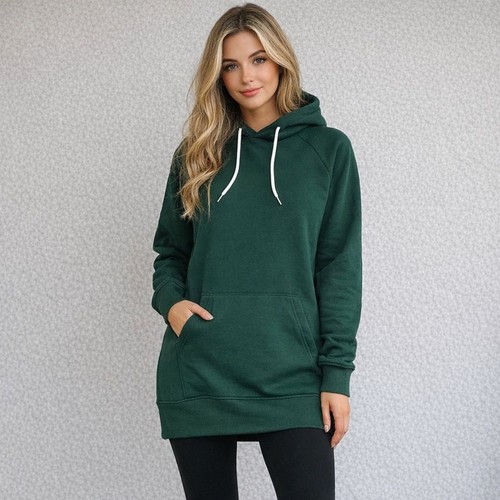 Warmy green hoodie - warmy,