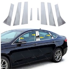 Chrome Door Pillar Trim 8 pcs