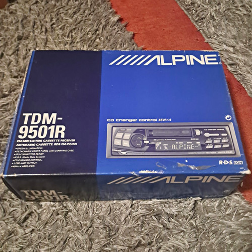 Alpine tdm 9501r car stereo - alpine, tdm-9501r