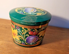 Ringtons Tea Decorative Oval Empty Tin Storage Collectable Useable