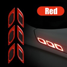 Reflective red vehicle - red,