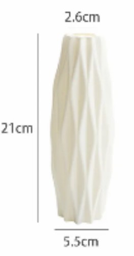 Plastic small vase - vase, (light)