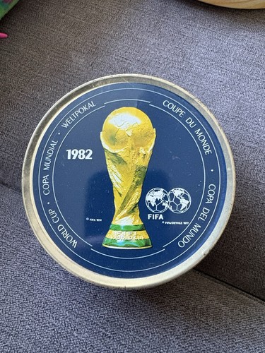 World cup 1982 sweet tin - 1982,