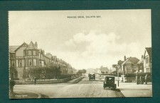 COLWIN BAY, PRINCES DRIVE  WITH MOTOR VEHICLES,vintage postcard